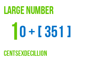 large number centsexdecillion