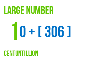 large number centuntillion