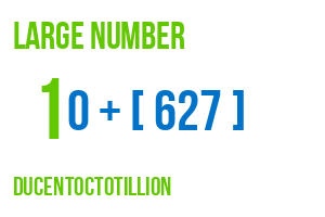 large number ducentoctotillion