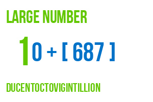 large number ducentoctovigintillion