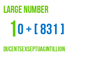 large number ducentsexseptuagintillion