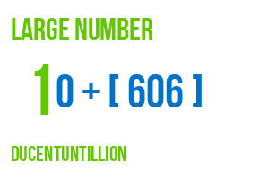 large number ducentuntillion