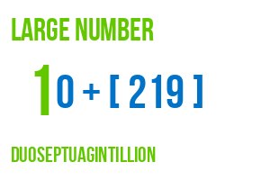 large number duoseptuagintillion