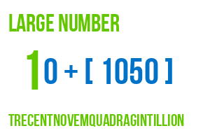 large number trecentnovemquadragintillion