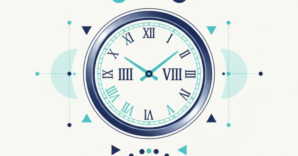 A close-up of a clock face showing the Roman numeral IIII for the number four, with other Roman numerals around it.
