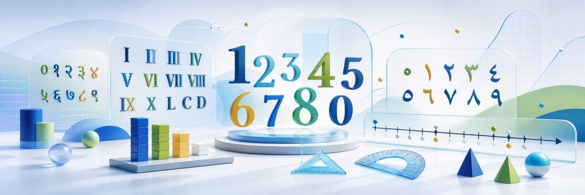 Number systems, digits, and math tools